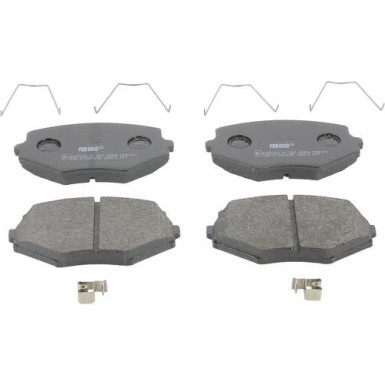 Ferodo | Bremsbelagsatz, Scheibenbremse | FDB1011