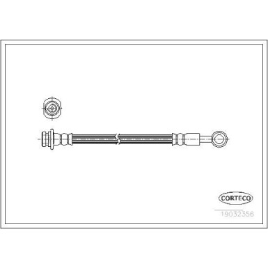 19032356 Bremsschlauch
