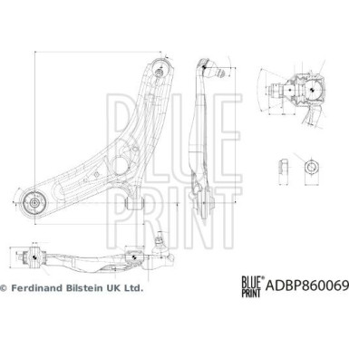 Blue Print | Lenker, Radaufhängung | ADBP860069