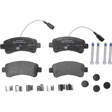 8DB 355 024-871 Bremsbelagsatz, Scheibenbremse