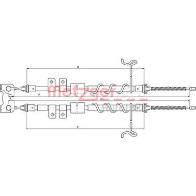 10.5335 Seilzug, Feststellbremse
