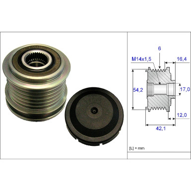 535 0181 10 Generatorfreilauf