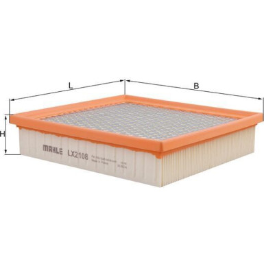 LX 2108 Luftfilter LX 2108 Luftfilter