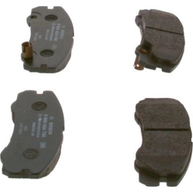 0 986 424 760 Bremsbelagsatz, Scheibenbremse