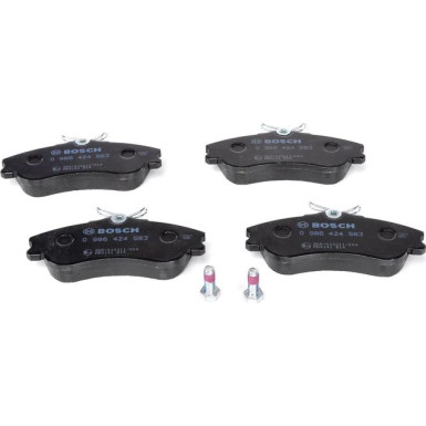 0 986 424 583 Bremsbelagsatz, Scheibenbremse