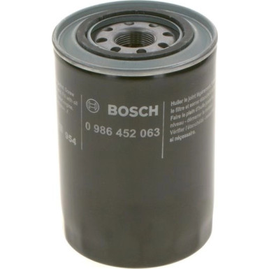 BOSCH 0 986 452 063 Ölfilter BOSCH 0 986 452 063 Ölfilter