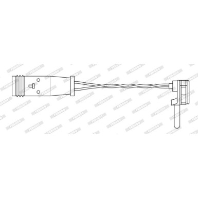 FWI261 Warnkontakt, Bremsbelagverschleiß PREMIER