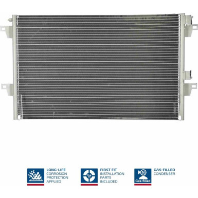940153 Kondensator, Klimaanlage ** FIRST FIT **