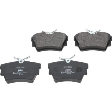 Valeo Bremsbelagsatz, Scheibenbremse ESSENTIAL 301546