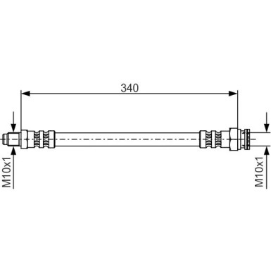 1 987 476 393 Bremsschlauch