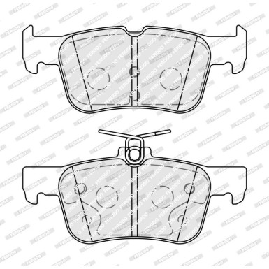 Ferodo | Bremsbelagsatz, Scheibenbremse | FDB5355 Ferodo | Bremsbelagsatz, Scheibenbremse | FDB5355