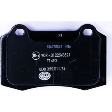 Hella | Bremsbelagsatz, Scheibenbremse | 8DB 355 011-741
