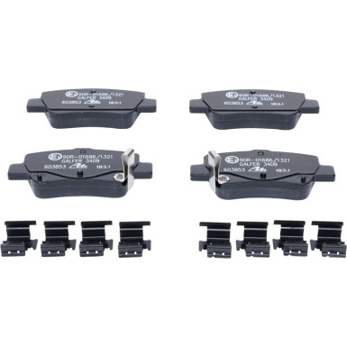 13.0460-3853.2 Bremsbelagsatz, Scheibenbremse