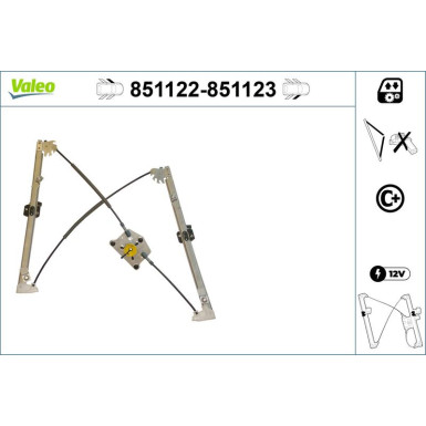 Valeo | Fensterheber | 851122