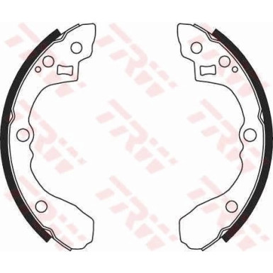 GS8692 Bremsbackensatz