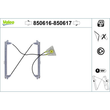 Valeo | Fensterheber | 850616