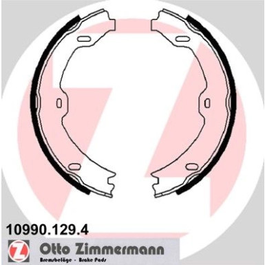 Zimmermann | Bremsbackensatz, Feststellbremse | 10990.129.4