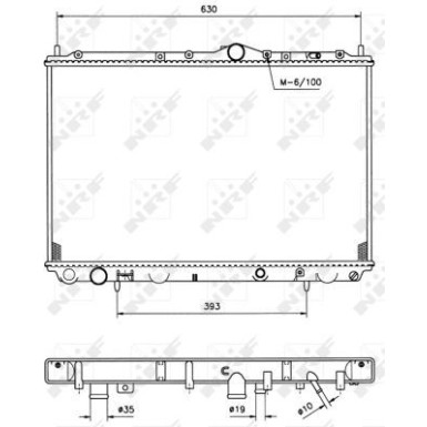 509517 Kühler, Motorkühlung EASY FIT