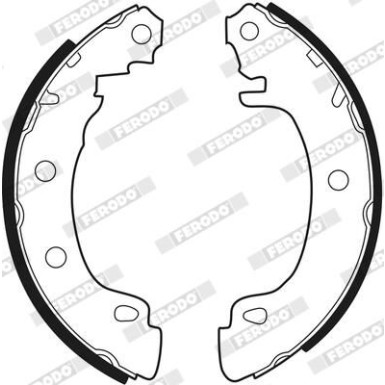 Ferodo | Bremsbackensatz | FSB544 Ferodo | Bremsbackensatz | FSB544