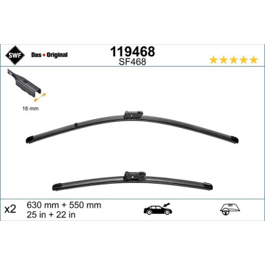 119468 Wischblatt DAS ORIGINAL SET