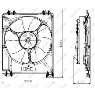 47677 Lüfter, Motorkühlung
