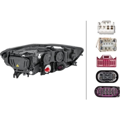 Hella 2 x HELLA Hauptscheinwerfer 1ZT 011 150-311