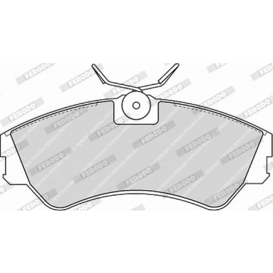 FVR785 Bremsbelagsatz, Scheibenbremse PREMIER ECO FRICTION