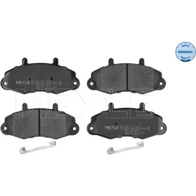 Meyle Bremsbelagsatz, Scheibenbremse MEYLE-ORIGINAL: True to OE 025 214 7018
