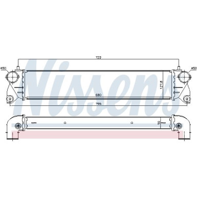 96483 Ladeluftkühler ** FIRST FIT ** 96483 Ladeluftkühler ** FIRST FIT **