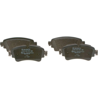 0 986 494 833 Bremsbelagsatz, Scheibenbremse