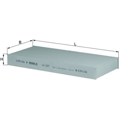 LA 237 Filter, Innenraumluft