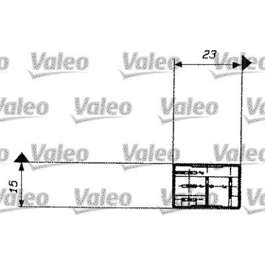 Valeo | Relais, Arbeitsstrom | 643824