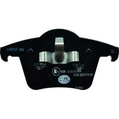 Hella | Bremsbelagsatz, Scheibenbremse | 8DB 355 010-801