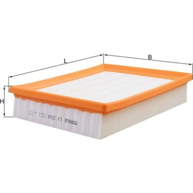 LX 2084 Luftfilter LX 2084 Luftfilter