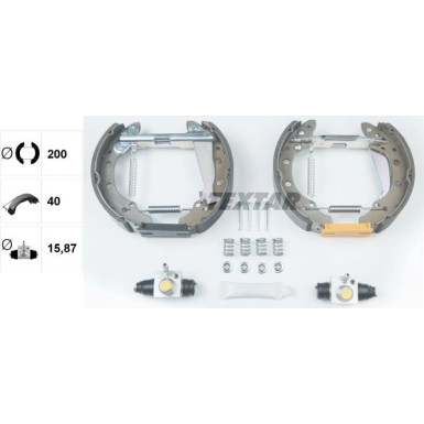 84044708 Bremsbackensatz Shoe Kit Pro