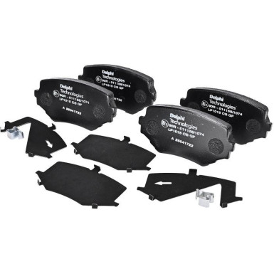 LP1015 Bremsbelagsatz, Scheibenbremse