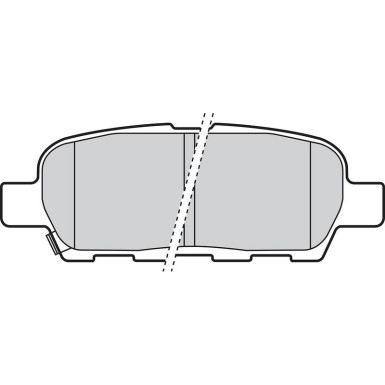 301672 Bremsbelagsatz, Scheibenbremse ESSENTIAL