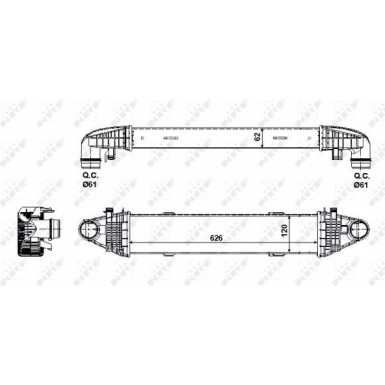 30506 Ladeluftkühler 30506 Ladeluftkühler