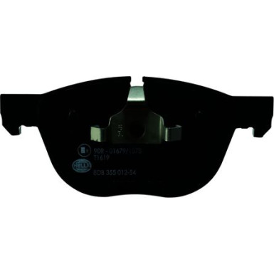 Hella Pagid | Bremsbelagsatz, Scheibenbremse | 8DB 355 012-541