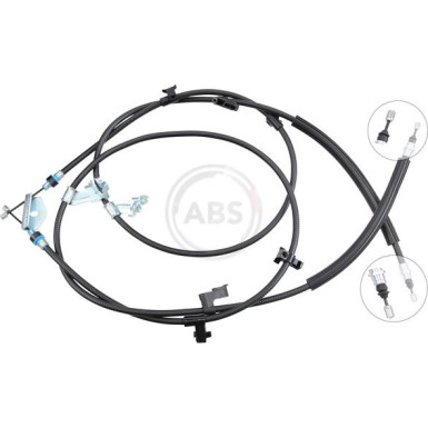 2 x A.B.S. Seilzug, Feststellbremse | K19001 2 x A.B.S. Seilzug, Feststellbremse | K19001
