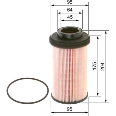 1 457 429 655 Kraftstofffilter