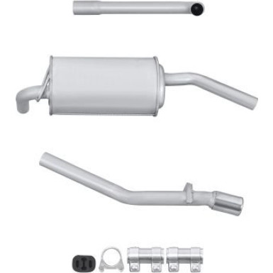 Hella | Endschalldämpfer | 8LD 366 028-611