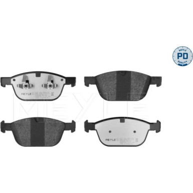 025 243 9920/PD Bremsbelagsatz, Scheibenbremse MEYLE-PD: Advanced performance and design.