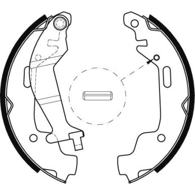 GS8468 Bremsbackensatz