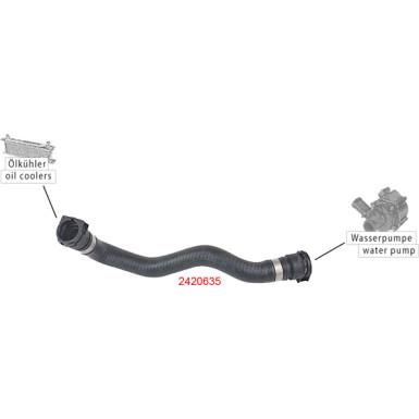2420635 Kühlerschlauch