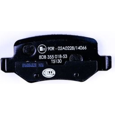 Hella Pagid | Bremsbelagsatz, Scheibenbremse | 8DB 355 018-531