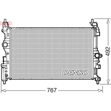 Denso | Kühler, Motorkühlung | DRM20019