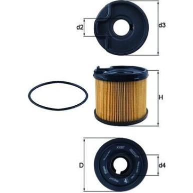 KX 87D Kraftstofffilter