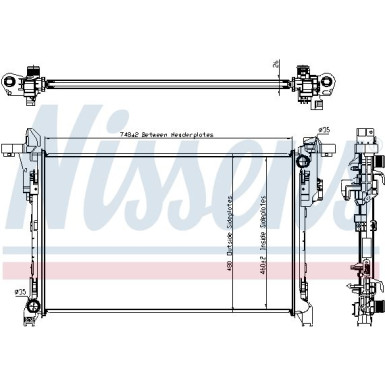 630792 Kühler, Motorkühlung