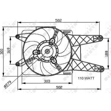47039 Lüfter, Motorkühlung
